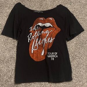 Rolling Stones cut-off t-shirt